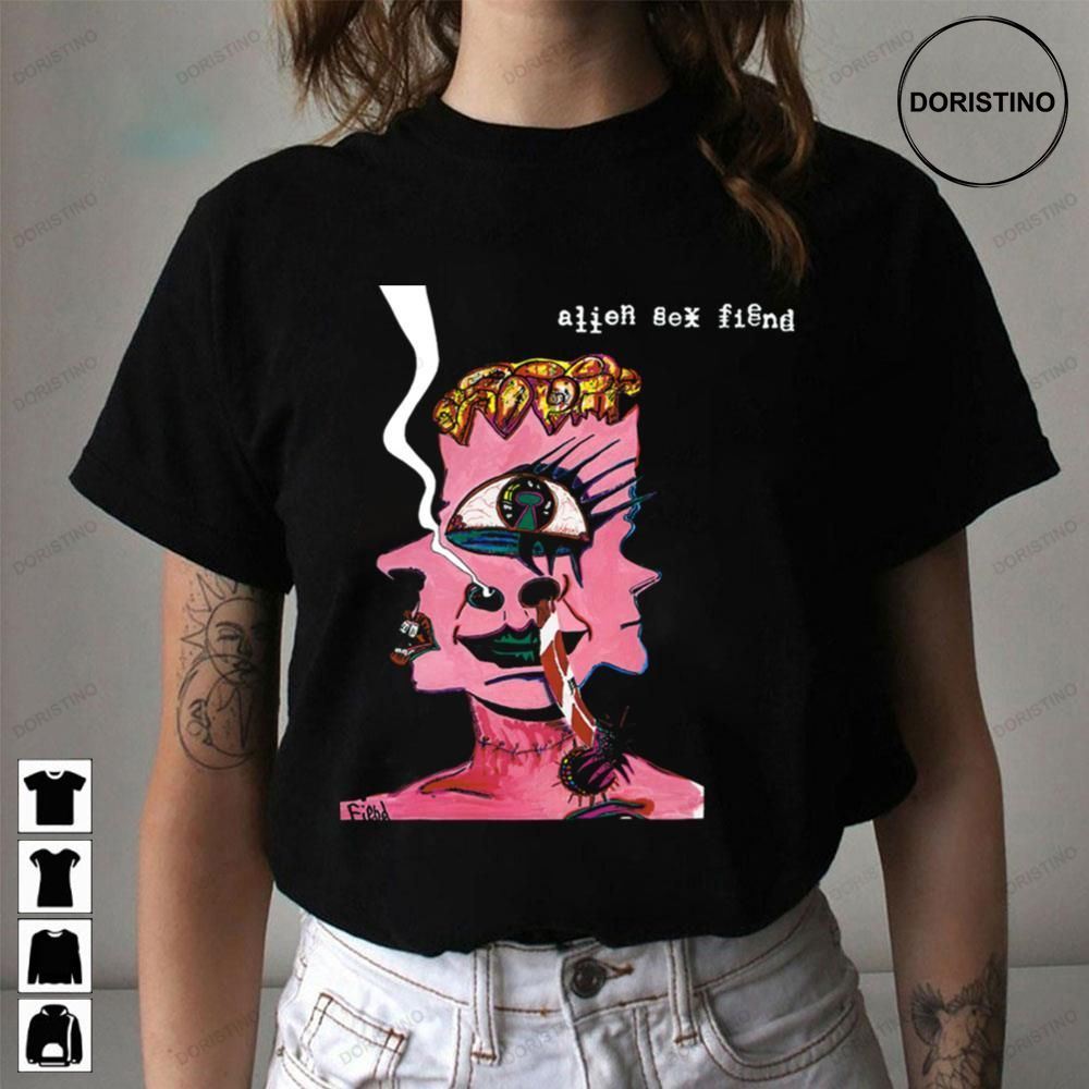 Art Alien Sex Fiend Limited Edition T-shirts